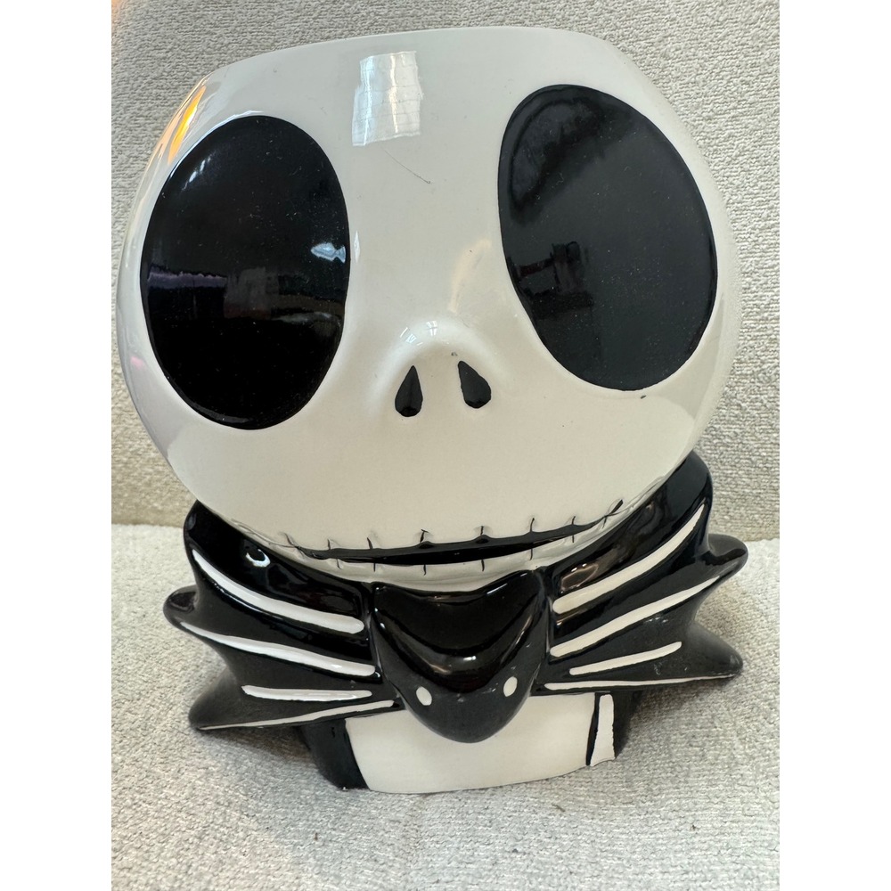 Disney Nightmare Before Christmas Jack Skellington Ceramic Halloween Candy Dish